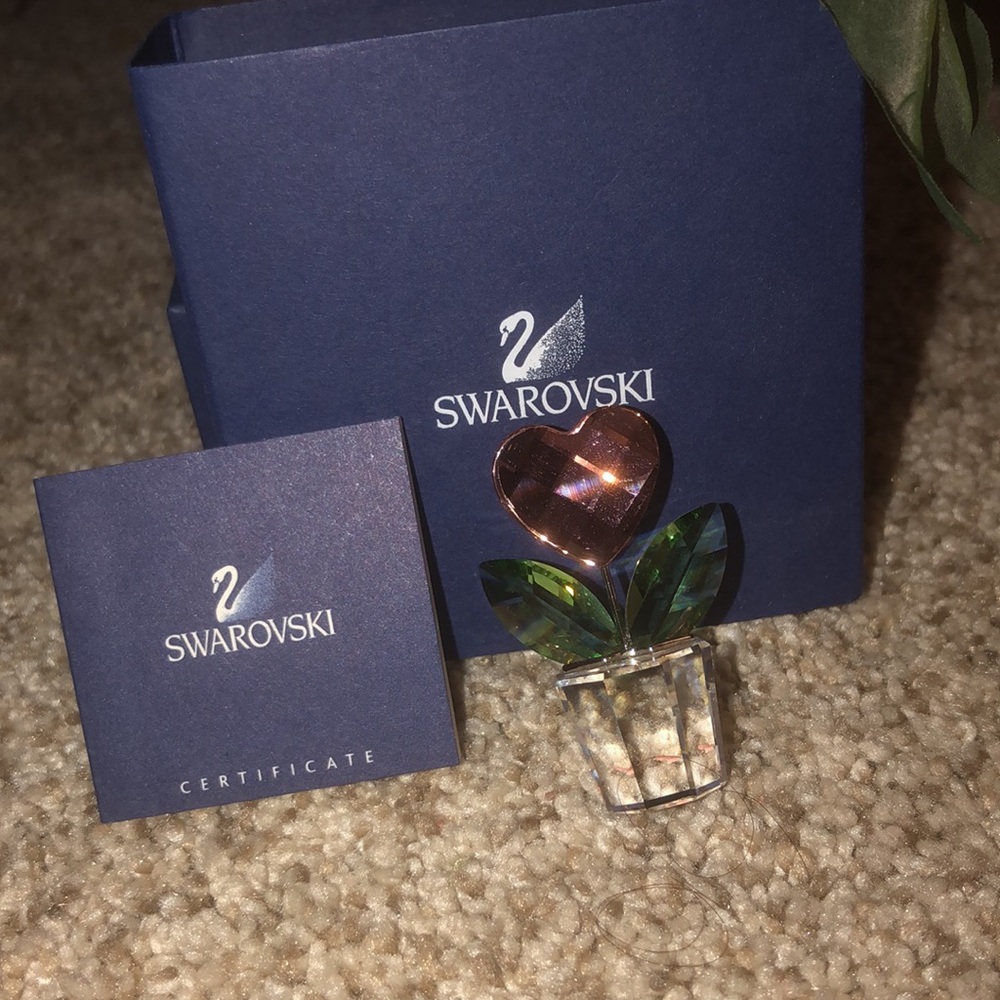 🌸NWT/NIB! SWAROVSKI RETIRED Pink Heart 🌸 - Picture 6 of 7
